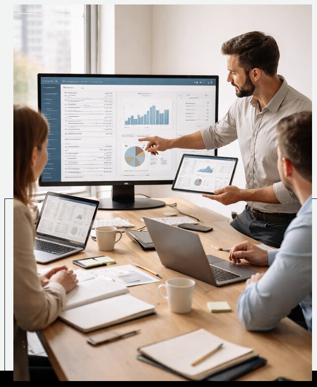 Разработка и внедрение ERP систем под бизнес в Отрадном