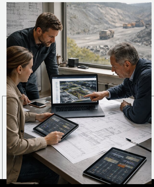 Разработка и внедрение систем для горнодобычи в Отрадном