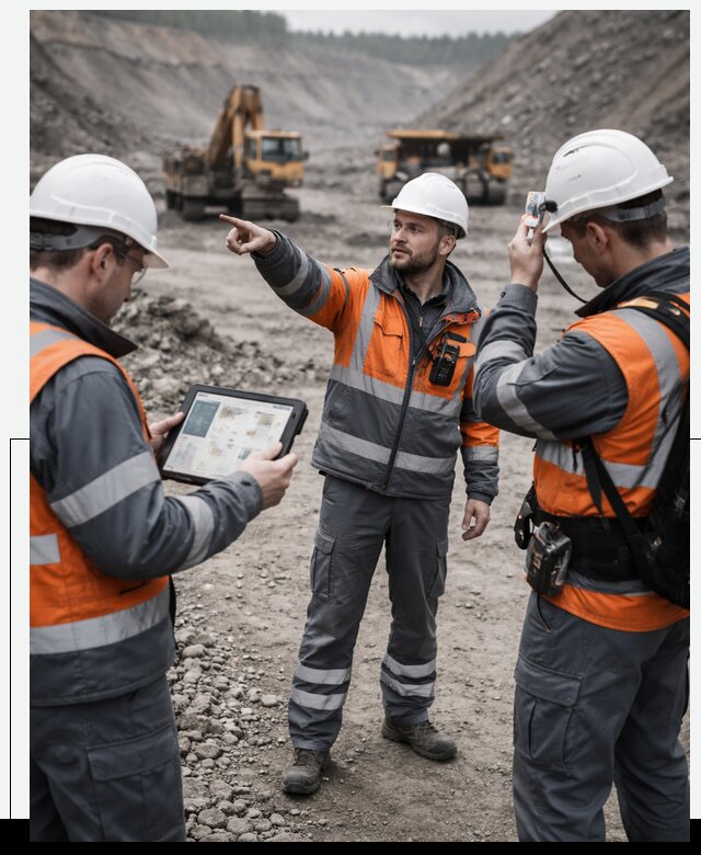 Система контроля персонала для горнодобывающей отрасли в Отрадном