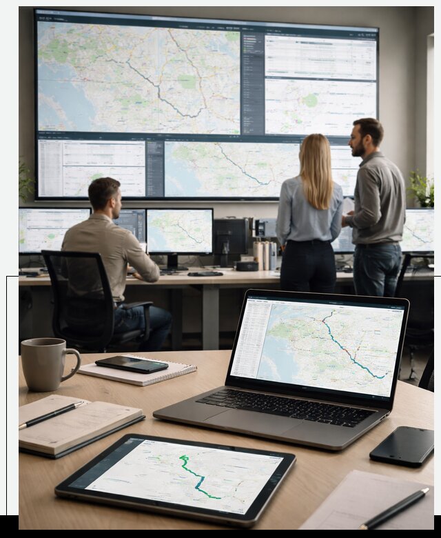 Трекинг грузов и Fleet Management, мониторинг автопарка в Отрадном