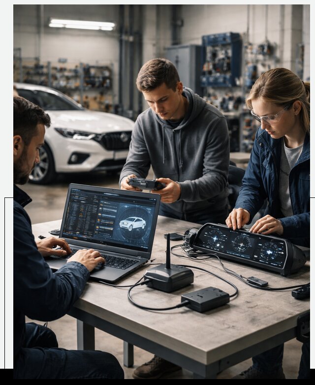 Разработка Connected Car и ПО для автопрома в Отрадном