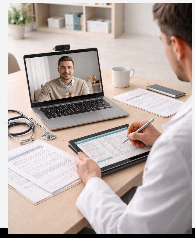 Разработка платформы телемедицины и видеоконсультаций в Отрадном