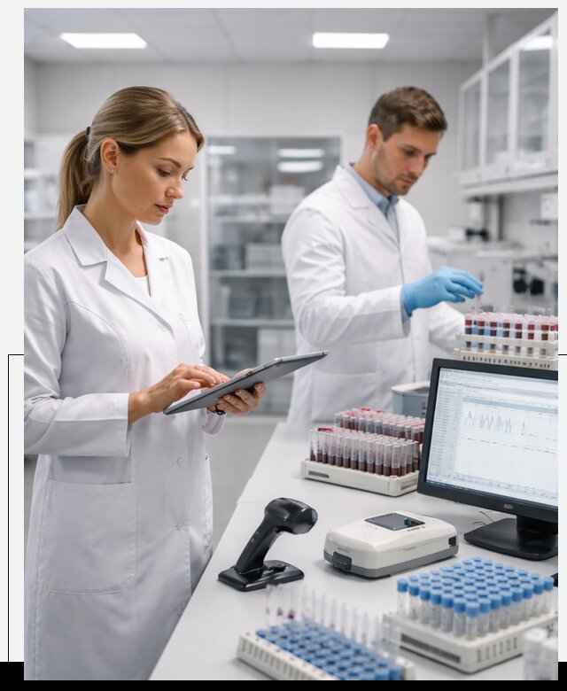 Разработка и внедрение LIMS системы для биотех лабораторий в Отрадном