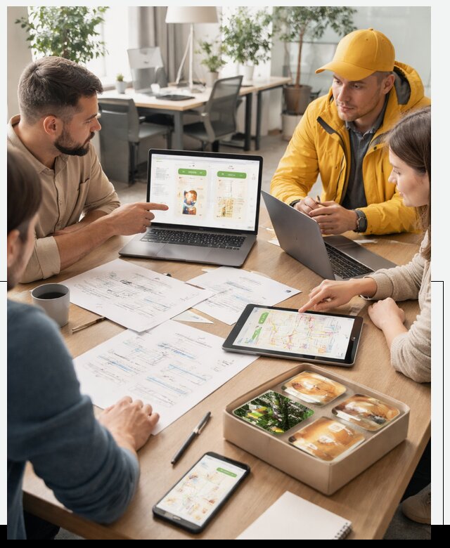 Разработка агрегатора доставки еды в Отрадном от 16305 р., АвикейТрд