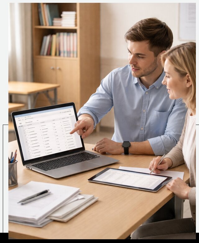 Разработка электронного дневника для школы в Отрадном